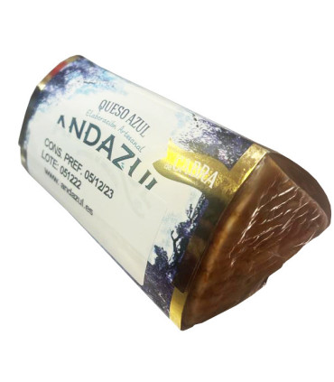 Cuña de queso azul de cabra Andaluz artesanal