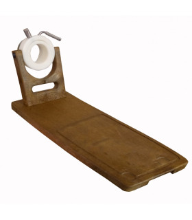 Tabla jamonera semi profesional de resina