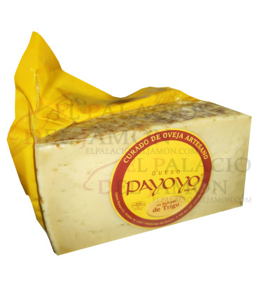 Payoyo's Sheep's cured cheese - Wheat Bran