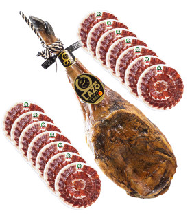 Pack 19 Acorn DOP Jabugo 100% Iberian Shoulder sliced 100 gr