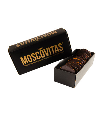 Box of Almond Pastries with Chocolate Moscovitas 160 g