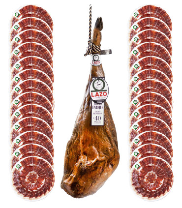 copy of Pack 32 Acorn 100% Iberian ham Gran reserva Pedro Enrique sliced 100 gr
