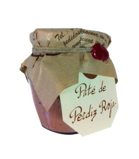 Paté de perdiz roja