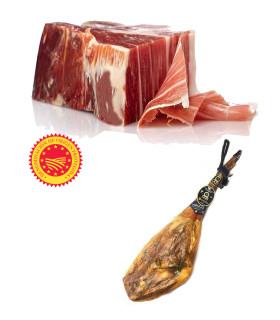 Morceau de jambon 100% ibérique bellota au gland de chêne A.O.C. Jabugo 1kg aprox.